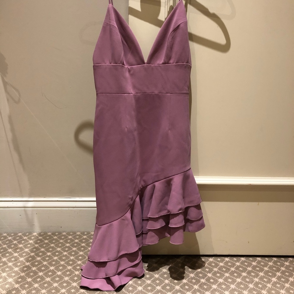 Pink spaghetti strap dress